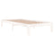 vidaXL Bed Frame without Mattress White 90x190cm Single
