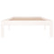 vidaXL Bed Frame without Mattress White 90x190cm Single