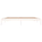 vidaXL Bed Frame without Mattress White 180x200cm Super King Size