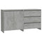 vidaXL 2 Piece Sideboard Concrete Grey Engineered Wood