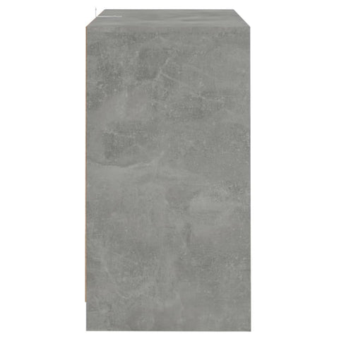 vidaXL Sideboards 2 pcs Concrete Grey 70x41x75 cm Engineered Wood