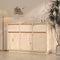 vidaXL Sideboard 110x34x75 cm Solid Wood Pine