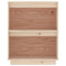 vidaXL Console Cabinet 60x34x75 cm Solid Wood Pine