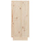 vidaXL Console Cabinet 60x34x75 cm Solid Wood Pine