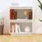 vidaXL Console Cabinet White 60x34x75 cm Solid Wood Pine