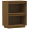 vidaXL Console Cabinet Honey Brown 60x34x75 cm Solid Wood Pine