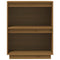 vidaXL Console Cabinet Honey Brown 60x34x75 cm Solid Wood Pine