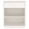 vidaXL Console Cabinet White 60x34x75 cm Solid Wood Pine