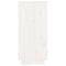 vidaXL Console Cabinet White 60x34x75 cm Solid Wood Pine