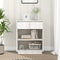 vidaXL Console Cabinet White 60x34x75 cm Solid Wood Pine