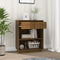 vidaXL Console Cabinet Honey Brown 60x34x75 cm Solid Wood Pine