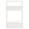 vidaXL Book Cabinet/Room Divider White 41x35x57 cm Solid Wood Pine
