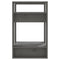 vidaXL Book Cabinet/Room Divider Grey 41x35x57 cm Solid Wood Pine
