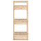 vidaXL Book Cabinet/Room Divider 41x35x91 cm Solid Wood Pine