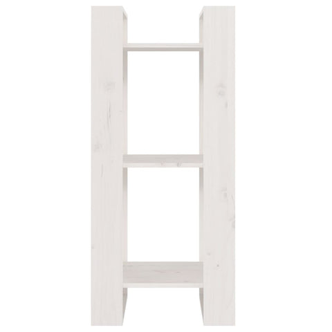vidaXL Book Cabinet/Room Divider White 41x35x91 cm Solid Wood Pine