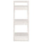 vidaXL Book Cabinet/Room Divider White 41x35x91 cm Solid Wood Pine