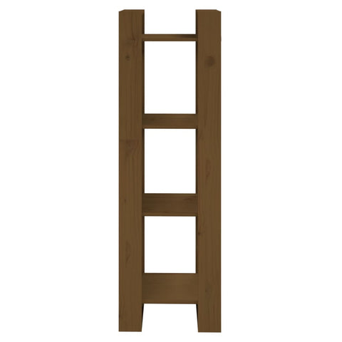 vidaXL Book Cabinet/Room Divider Honey Brown 41x35x125 cm Solid Wood