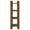 vidaXL Book Cabinet/Room Divider Honey Brown 41x35x125 cm Solid Wood