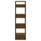 vidaXL Book Cabinet/Room Divider Honey Brown 41x35x125 cm Solid Wood
