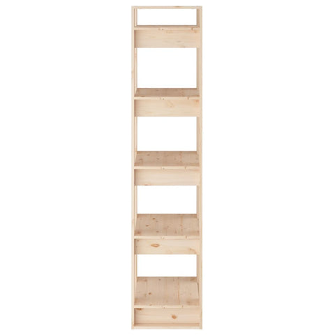 vidaXL Book Cabinet/Room Divider 41x35x160 cm Solid Wood Pine
