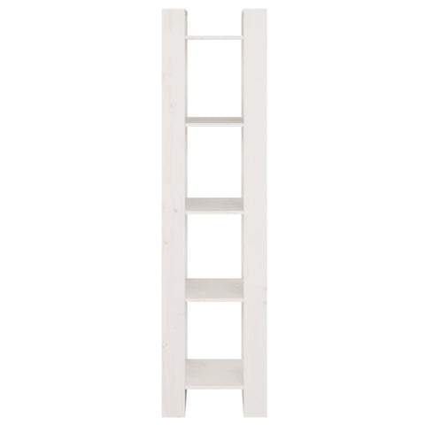 vidaXL Book Cabinet/Room Divider White 41x35x160 cm Solid Wood Pine