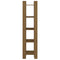 vidaXL Book Cabinet/Room Divider Honey Brown 41x35x160 cm Solid Wood Pine