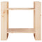 vidaXL Book Cabinet/Room Divider 60x35x57 cm Solid Wood Pine