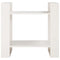 vidaXL Book Cabinet/Room Divider White 60x35x57 cm Solid Wood Pine