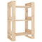 vidaXL Book Cabinet/Room Divider 60x35x91 cm Solid Wood Pine
