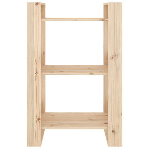 vidaXL Book Cabinet/Room Divider 60x35x91 cm Solid Wood Pine