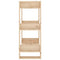 vidaXL Book Cabinet/Room Divider 60x35x91 cm Solid Wood Pine