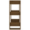 vidaXL Book Cabinet/Room Divider Honey Brown 60x35x91 cm Solid Wood