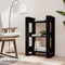 vidaXL Book Cabinet/Room Divider Black 60x35x91 cm Solid Wood Pine