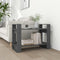 vidaXL Book Cabinet/Room Divider Grey 80x35x56.5 cm Solid Wood Pine