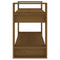 vidaXL Book Cabinet/Room Divider Honey Brown 80x35x56.5 cm Solid Wood