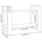 vidaXL Book Cabinet/Room Divider Honey Brown 80x35x56.5 cm Solid Wood