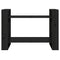 vidaXL Book Cabinet/Room Divider Black 80x35x56.5 cm Solid Wood Pine
