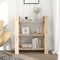 vidaXL Book Cabinet/Room Divider 80x35x91 cm Solid Wood Pine