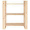 vidaXL Book Cabinet/Room Divider 80x35x91 cm Solid Wood Pine