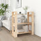 vidaXL Book Cabinet/Room Divider 80x35x91 cm Solid Wood Pine