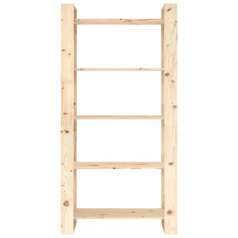 vidaXL Book Cabinet/Room Divider 80x35x160 cm Solid Wood