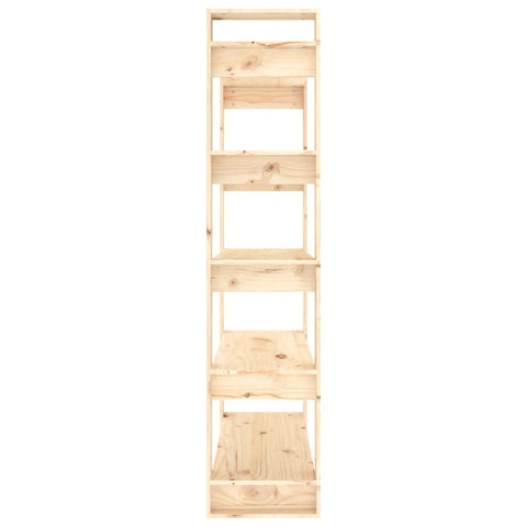 vidaXL Book Cabinet/Room Divider 80x35x160 cm Solid Wood