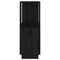 vidaXL Book Cabinet/Room Divider Black 51x25x70 cm Solid Wood Pine