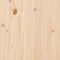 vidaXL Book Cabinet/Room Divider 51x25x101 cm Solid Wood Pine