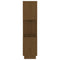 vidaXL Book Cabinet/Room Divider Honey Brown 51x25x101 cm Solid Wood Pine