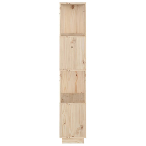 vidaXL Book Cabinet/Room Divider 51x25x132 cm Solid Wood Pine