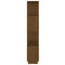 vidaXL Book Cabinet/Room Divider Honey Brown 51x25x132 cm Solid Wood Pine