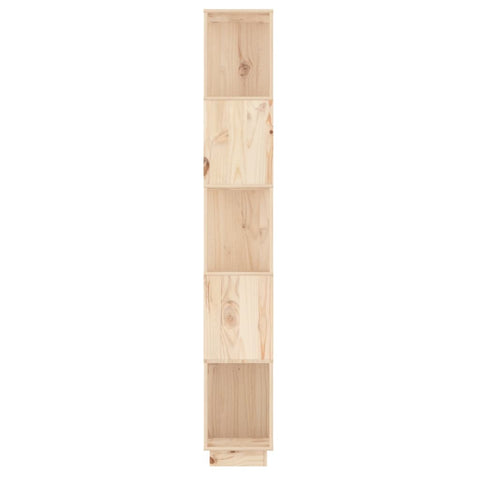 vidaXL Book Cabinet/Room Divider 51x25x163.5 cm Solid Wood Pine