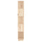 vidaXL Book Cabinet/Room Divider 51x25x163.5 cm Solid Wood Pine