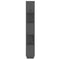 vidaXL Book Cabinet/Room Divider Grey 51x25x163.5 cm Solid Wood Pine